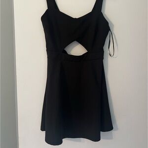 Black Cut-Out Dress